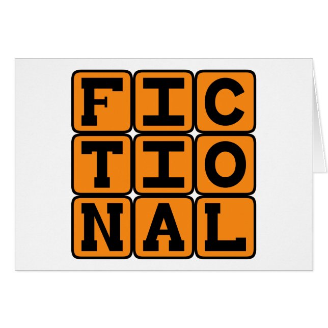 Ficticio, Imaginario (Anverso (Horizontal))