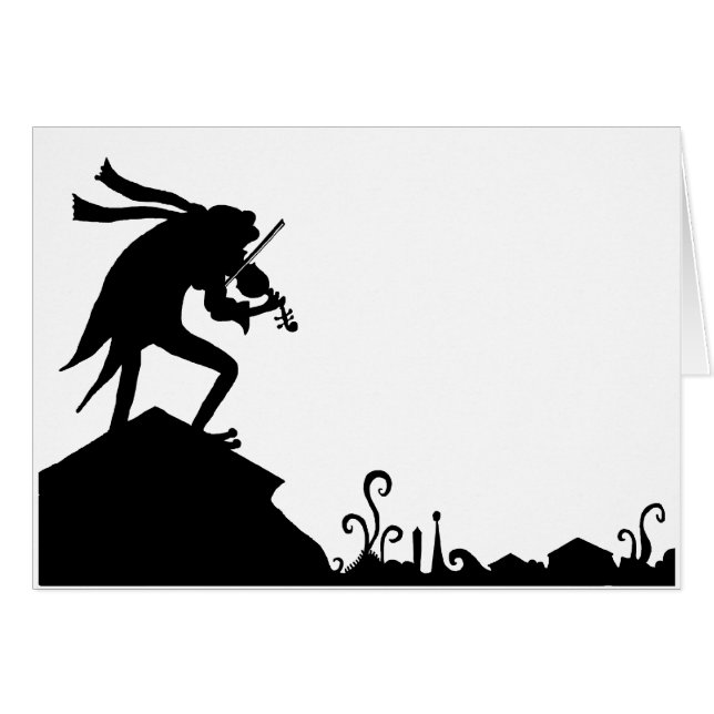 Fiddler de la rana en el tejado (Anverso (Horizontal))