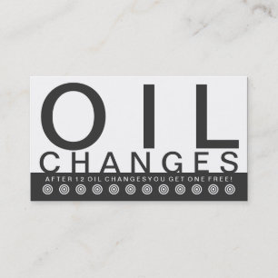 Fidelización bold OIL CAMBIA la tarjeta de fidelidad del client