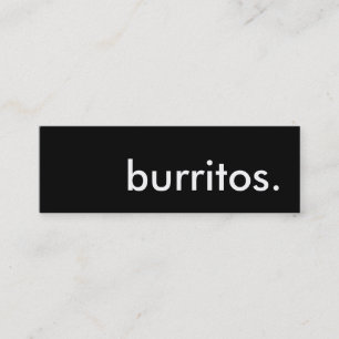 Fidelización burritos. tarjeta de sacador de la lealtad