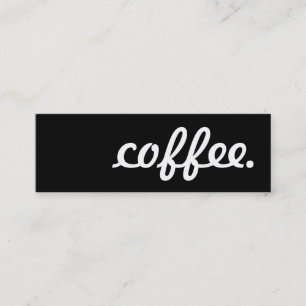 Fidelización café. tarjeta de sacador de la lealtad