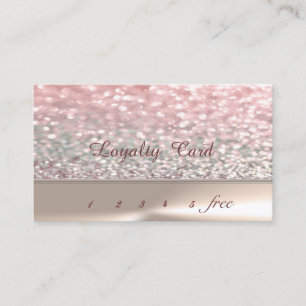 Fidelización Elegante con Estilo Chic , Tarjeta de Lealtad Boke