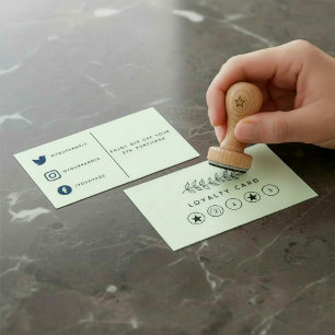 Fidelización Fácil tienda de plantas de bonito, tarjeta de fide