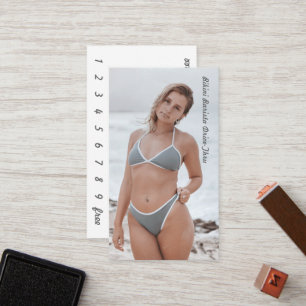 Fidelización Foto Tarjeta de fidelidad Bikini Coffee Drive-Thru