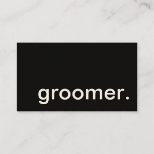 Fidelización groomer. tarjeta de sacador de la lealtad