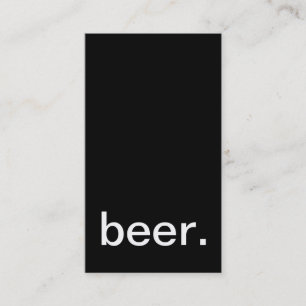 Fidelización jarra de la tarjeta de sacador de la cerveza