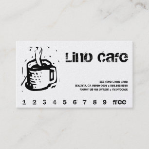 Fidelización Lino Cafe Punch / Tarjeta de Lealtad