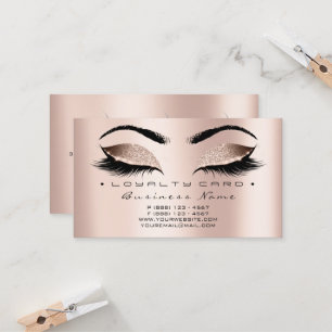 Fidelización Los latigazos del salón de belleza de la tarjeta
