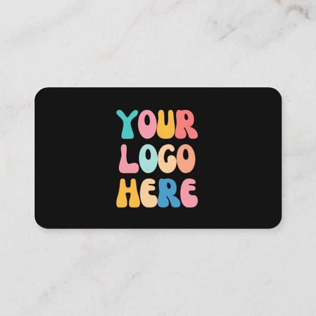 Fidelización Moderno salón retro tarjeta de puntería de fidelid (Reverso)