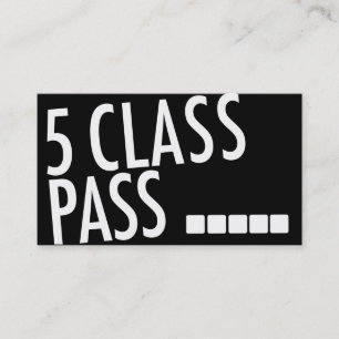 Fidelización Paso de la clase de la tarjeta de visita de la