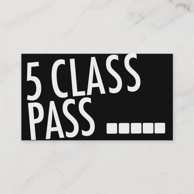 Fidelización Paso de la clase de la tarjeta de visita de la (Anverso)