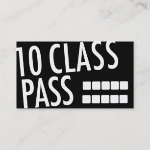 Fidelización Paso de la clase de la tarjeta de visita de la