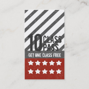 Fidelización Paso mezclado de la clase de la tarjeta de visita