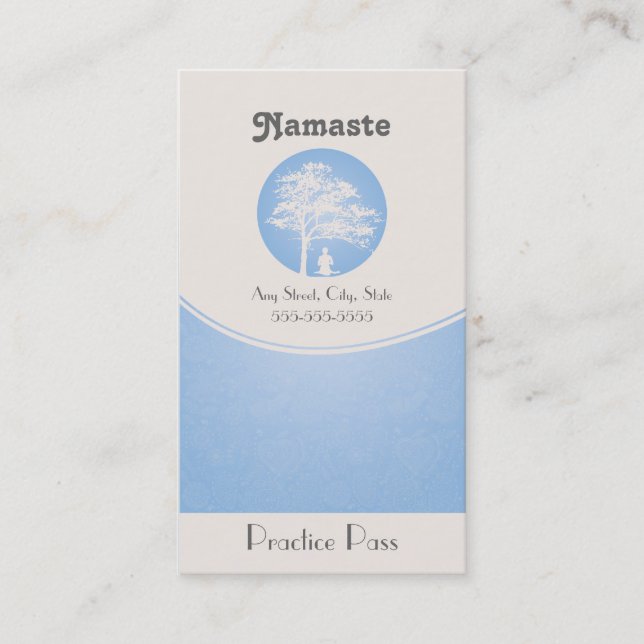 Fidelización Plantilla del paso de la clase de la tarjeta de (Anverso)