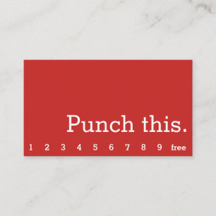 Fidelización Puntee esta simple tarjeta de café de fidelidad os