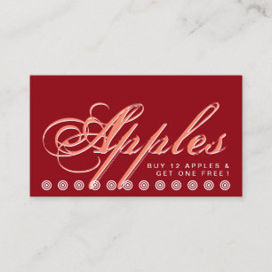 Fidelización script APPLE tarjeta de fidelidad al cliente
