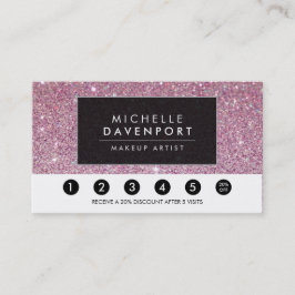 Fidelización Tarjeta clásica de puntería de lealtad de salón de