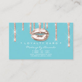 Fidelización Tarjeta de fidelidad 6 Salón de belleza Artista de