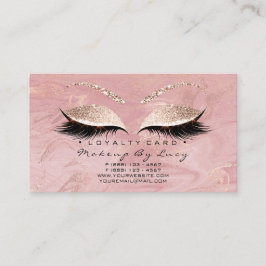 Fidelización Tarjeta de fidelidad 6 Salón de belleza azota a Pu