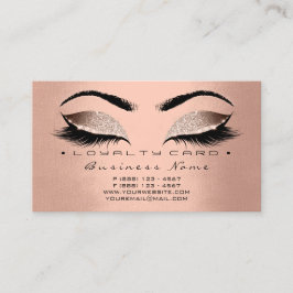 Fidelización Tarjeta de fidelidad 6 Salón de belleza azota al R