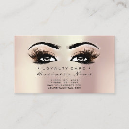 Fidelización Tarjeta de fidelidad 6 Salón de belleza azotes maq