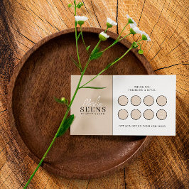 Fidelización Tarjeta de fidelidad a descuento de color para pas