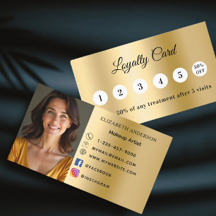 Fidelización Tarjeta de fidelidad a la empresa de fotografía de