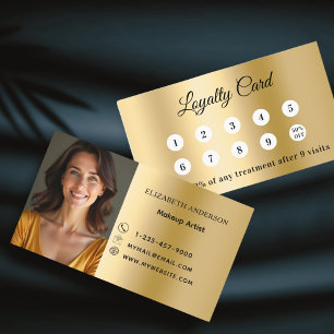 Fidelización Tarjeta de fidelidad a la empresa de fotografía de