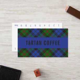 Fidelización Tarjeta de fidelidad Baird Tartan