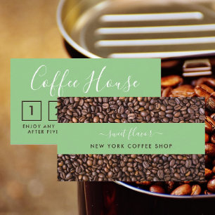Fidelización Tarjeta de fidelidad de cafetería - Café Bean Stri