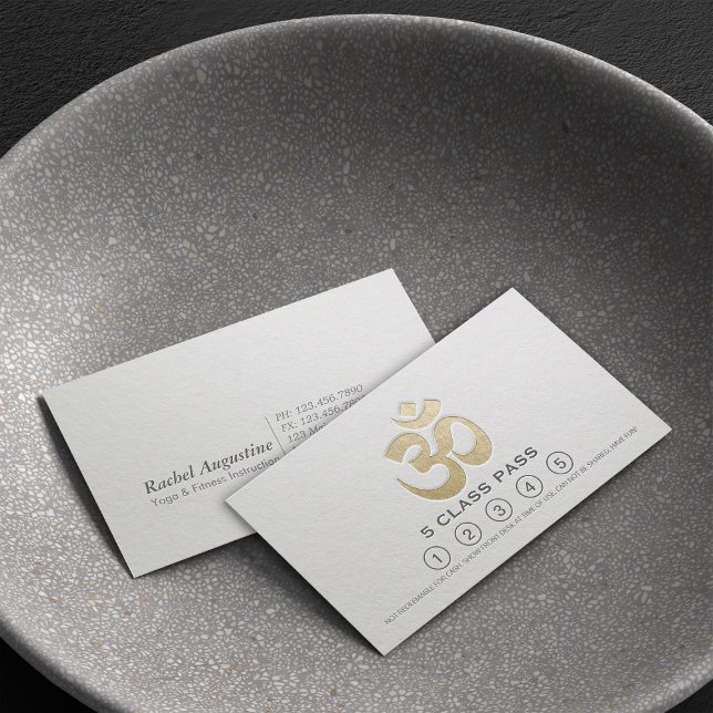 Fidelización Tarjeta de fidelidad de clase del instructor de me (Subido por el creador)