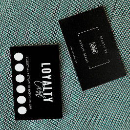 Fidelización Tarjeta de fidelidad de guiones del spa de belleza