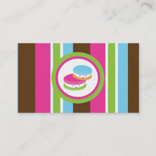 Fidelización Tarjeta de fidelidad de Macarons de Panadería Colo