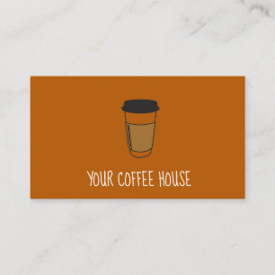 Fidelización Tarjeta de fidelidad de sello de café editable nar