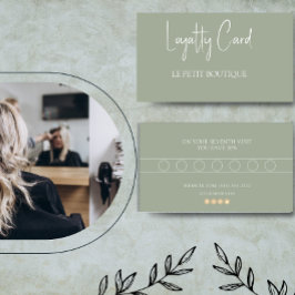 Fidelización Tarjeta de fidelidad del cliente de Sage simple