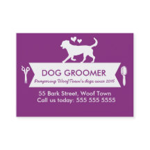 Tarjeta de fidelidad Dog Groomer - Personalizable