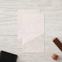 Fidelización Tarjeta de fidelidad elegante en blanco – Marfil y
