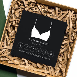 Fidelización Tarjeta de fidelidad - Lingerie Boutique