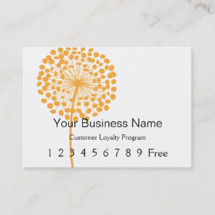 Fidelización Tarjeta de fidelidad :: Naranja Dandelion