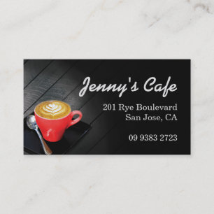 Fidelización Tarjeta de la lealtad del café