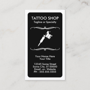 Fidelización tarjeta de la lealtad del TATUAJE de la MOD