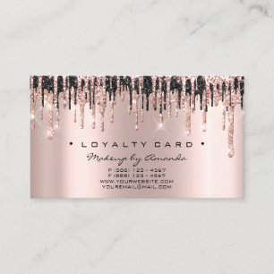 Fidelización Tarjeta de Lealtad 6 Punch Makeup Artists Beauty S
