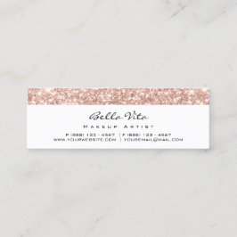 Fidelización Tarjeta de lealtad 6 Punch maquillaje Belleza Cora