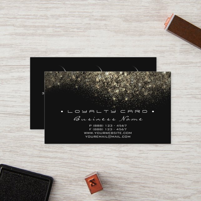 Fidelización Tarjeta de Lealtad 6 Salón De Belleza Derrota A Pu (Anverso/Reverso In Situ)