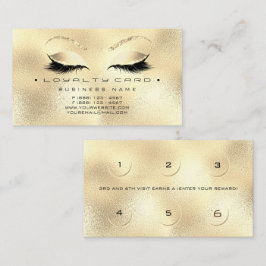 Fidelización Tarjeta de Lealtad 6 Salón De Belleza Derrota A Pu