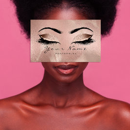 Fidelización Tarjeta de Lealtad de Belleza 10 Corona de Oro Ros