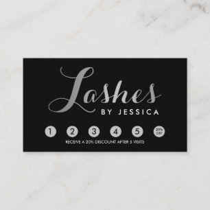 Fidelización Tarjeta de Lealtad de Plata/Lealtad Negra de Glam