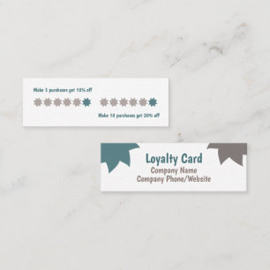 Fidelización Tarjeta De Lealtad De Swirl