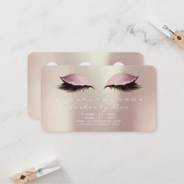 Fidelización Tarjeta de lealtad Nina 2 6 Bocas de belleza Rosa