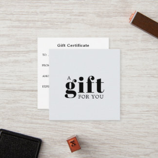 Fidelización Tarjeta de Lealtad para Regalo de Negocios Simple